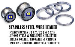 Stainless steel wire leader Made in Korea